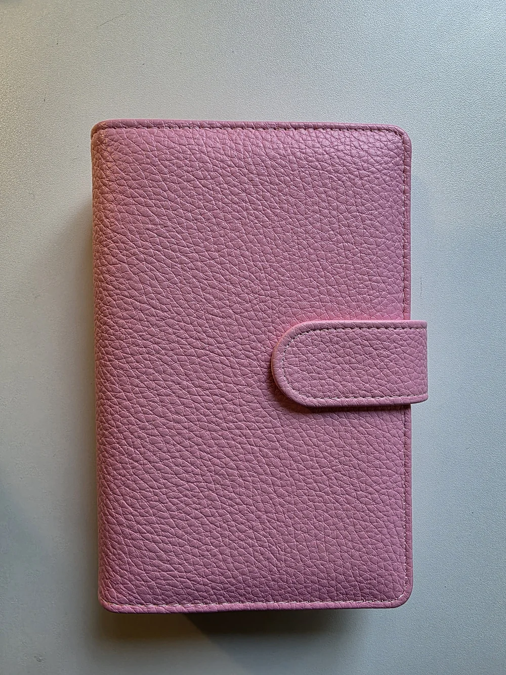 Pink A6 Personal Binder With Snap Closure